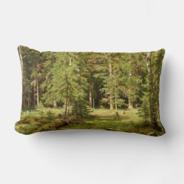 Almofada Lombar Floresta Russa (Paisagem Russa) (Florestas Verdes)