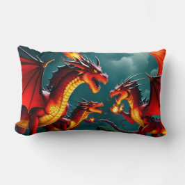 Almofada Lombar Fogo do Dragão