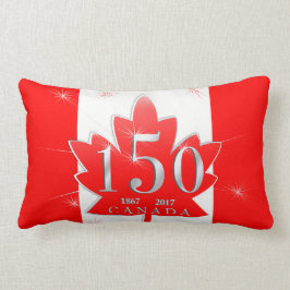 Almofada Lombar Folha de Mapas de Celebração de Aniversário do Can