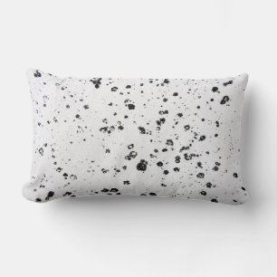 Almofada Lombar freckles pretos no branco