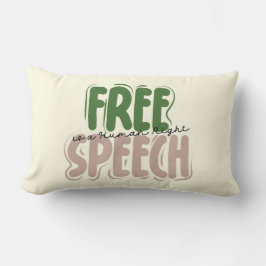 Almofada Lombar Free Speech Is a Human Right