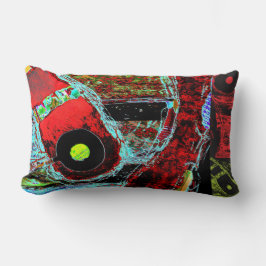 Almofada Lombar Frequency Serpent –  Abstract Energy Throw Pillow