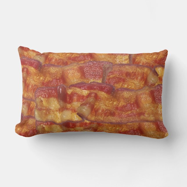 Almofada Lombar Fried Bacon Strip (Frente)