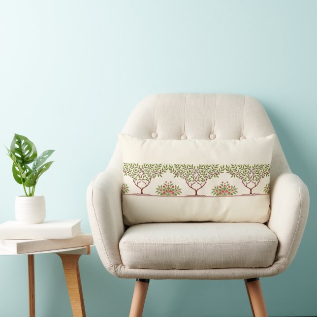Almofada Lombar Frisa Little Tree para William Morris (Cadeira)