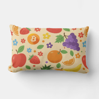 Almofada Lombar Frutas Bitcoin