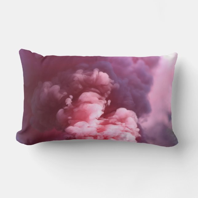 Almofada Lombar Fumo rosa (Frente)