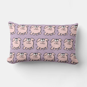 Almofada Lombar Funny 2 Cartoon Pig Escolher Travesseiro Lombar Co