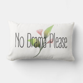 Almofada Lombar Funny Quote No Drama Please Decor For Home