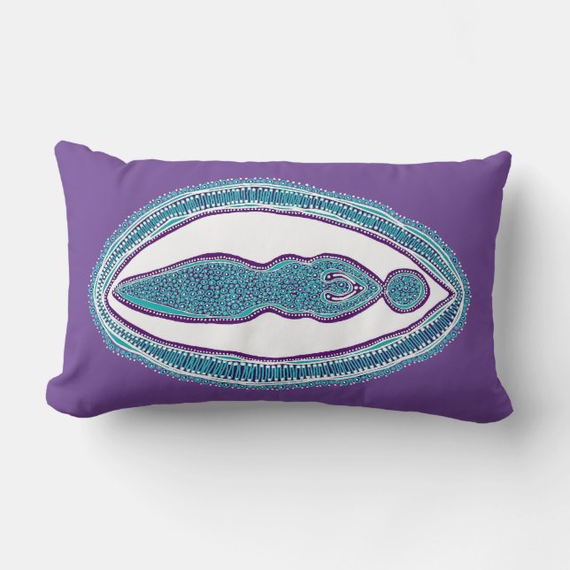 Almofada Lombar Gaia Deusa Yoni (Frente)