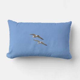 Almofada Lombar Gaivotas Voando Alto -