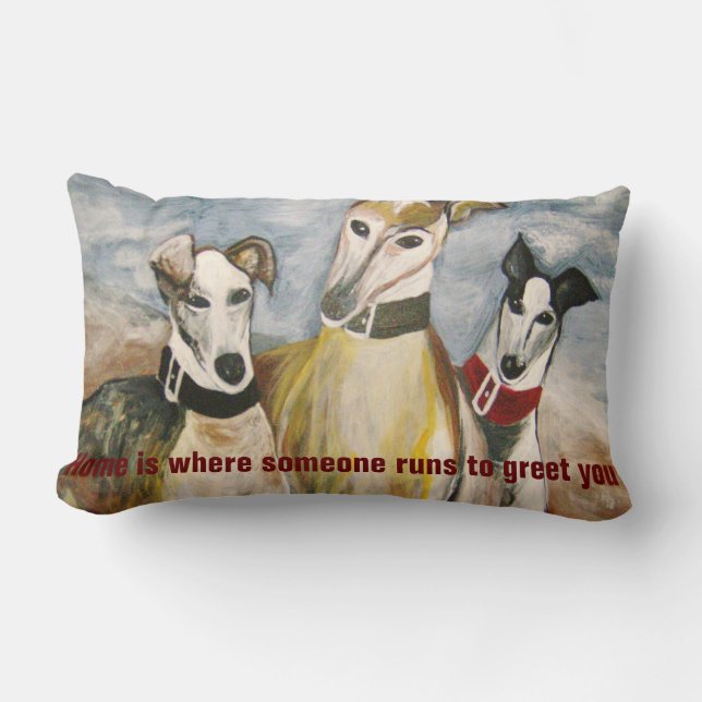 Almofada Lombar Galgos (Frente)