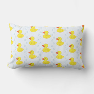 Almofada Lombar Garota-Pato Amarelo-Bonita