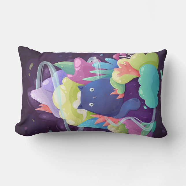 Almofada Lombar Gato Cinto (Frente)