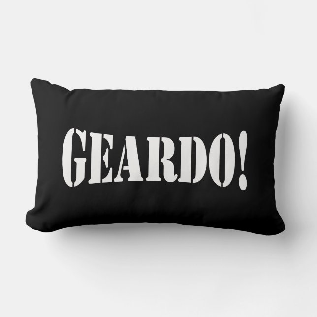 ALMOFADA LOMBAR GEARDO! (Frente)