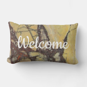 Almofada Lombar Gemstone Yellow Marble