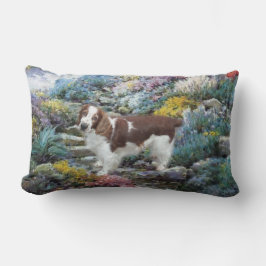 Almofada Lombar Gifes de Arte do Welsh Springer Spaniel