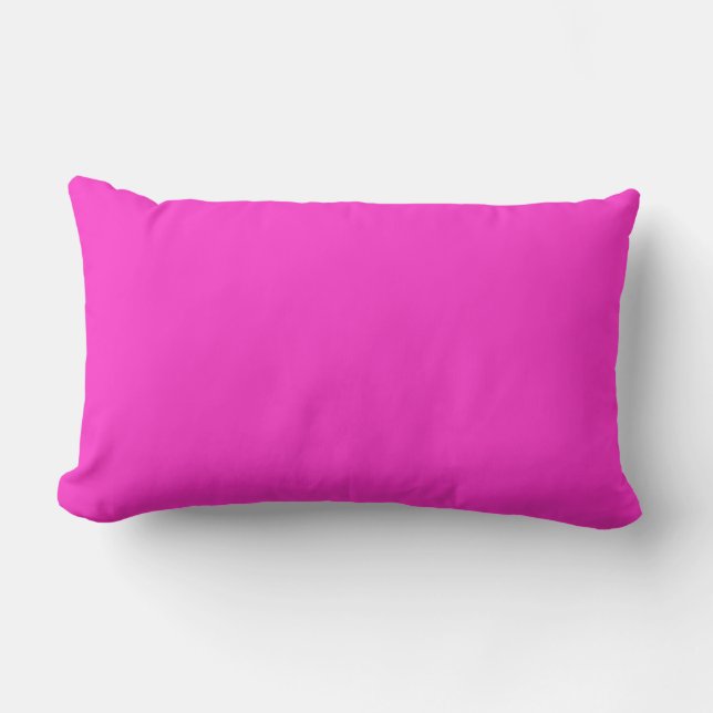 Almofada Lombar Girly Hot Pink (Frente)