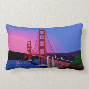 Almofada Lombar Golden Gate San Francisco na noite
