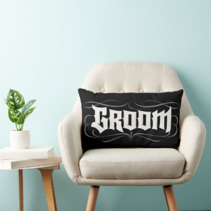 Almofada Lombar Gótico Bride Ground Junto Com A Inscrição Da Tatto