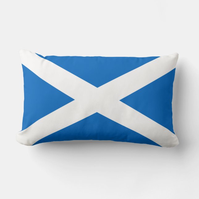Almofada Lombar Gráfico corajoso da bandeira de Scotland (Frente)