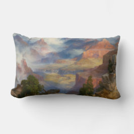 Almofada Lombar Grand Canyon in Mist (por Thomas Moran)
