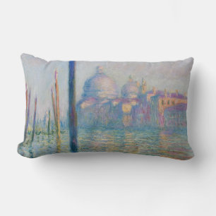 Almofada Lombar Grande Canal Monet Veneza Itália Pintura Clássica