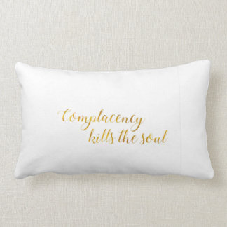 Almofada Lombar Grande travesseiro com grande mensagem