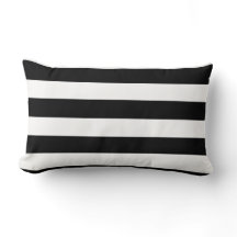 Grandes listras preto e branco reversíveis