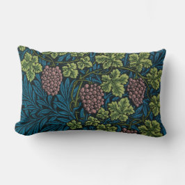 Almofada Lombar  Grapevines with clusters of pink grapes 