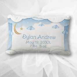 Almofada Lombar Gravação de Nascimento do Bebê