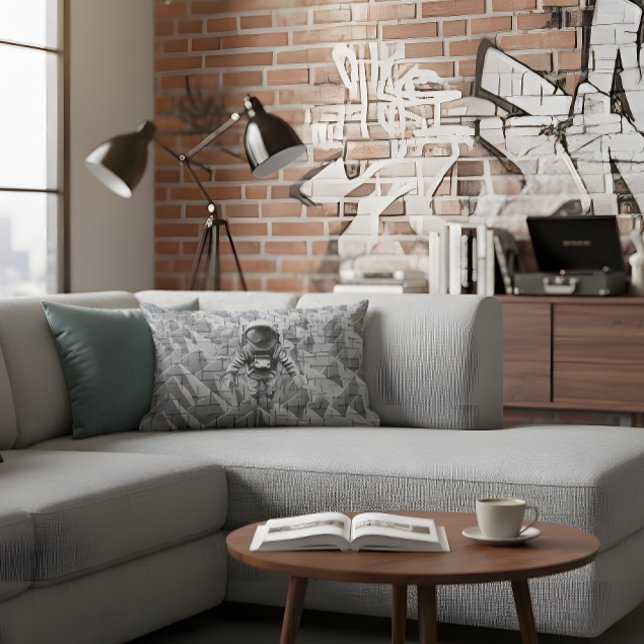 Almofada Lombar Gravity Lost: Urban Astronaut Pillow (Criador carregado)