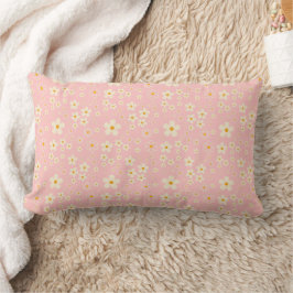 Almofada Lombar Groovy Blush Boho Daisy Floral Jardim Padrão Wrap