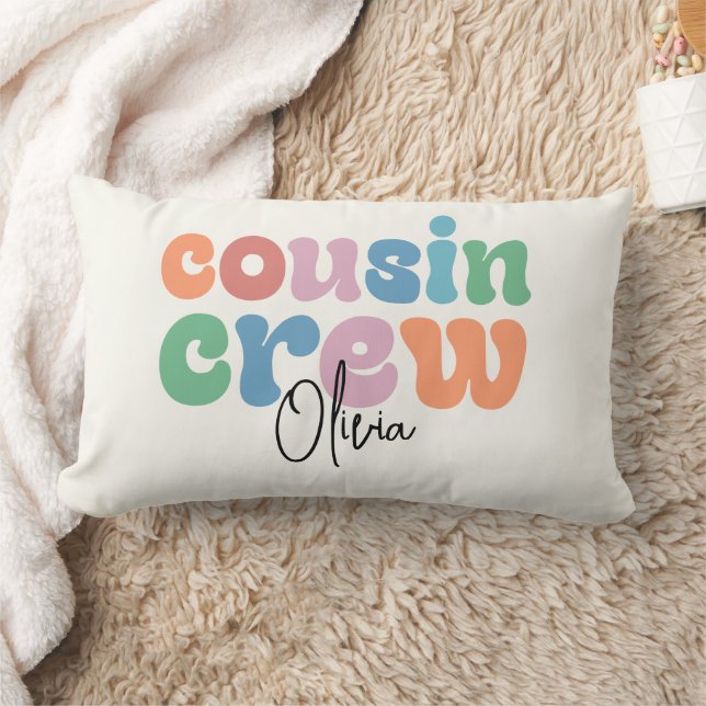 Almofada Lombar Groovy Cousin Crew Personalized (Cobertor)