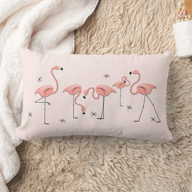 Almofada Lombar Grupo Rosa Flamingos lombar (Cobertor)