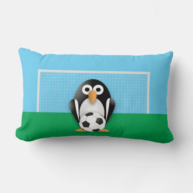 Almofada Lombar Guardião de pinguins (Frente)