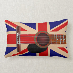 Almofada Lombar Guitarra de Union Jack