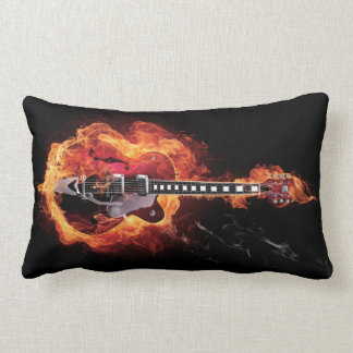 Almofada Lombar Guitarra flamejante