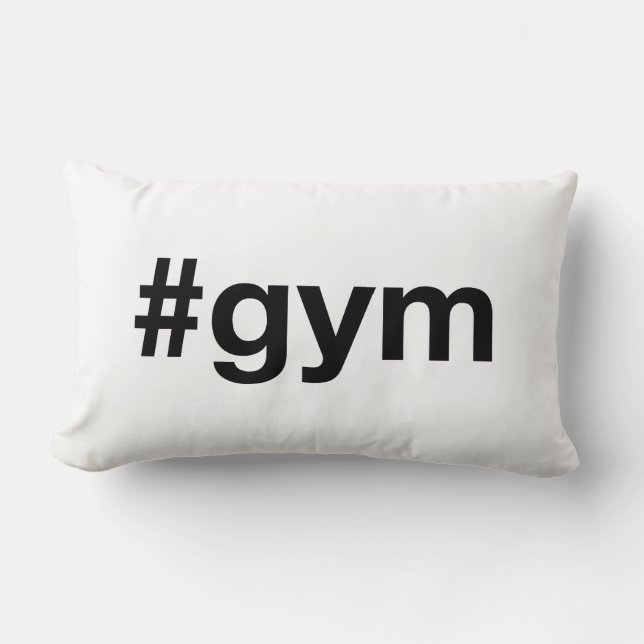 Almofada Lombar GYM Hashtag (Frente)