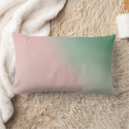 Almofada Lombar Half Emerald Half Pink
