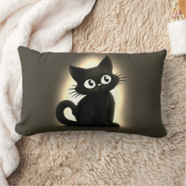 Almofada Lombar Halloween de Gato Negro Moderno