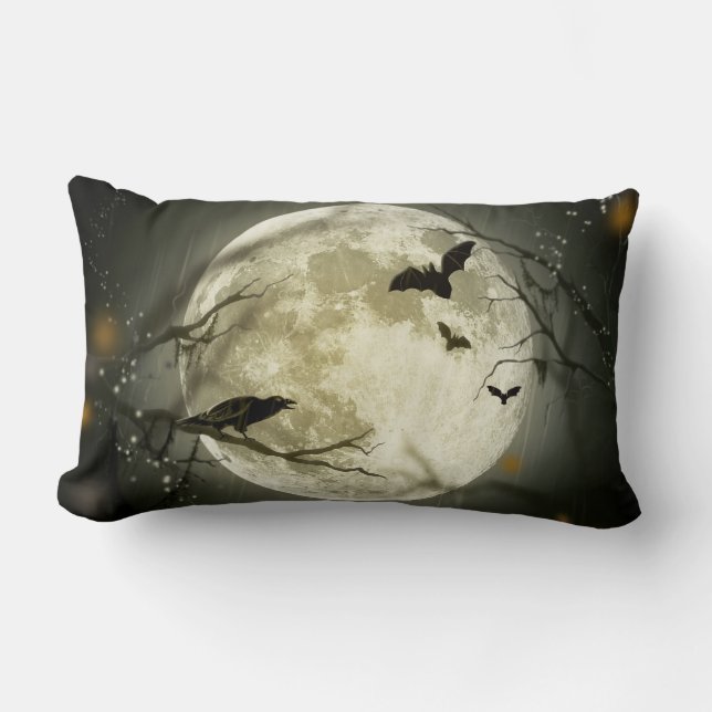 Almofada Lombar Halloween Moon (Frente)
