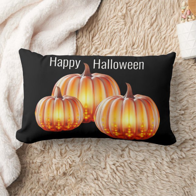 Almofada Lombar Happy Halloween (Cobertor)