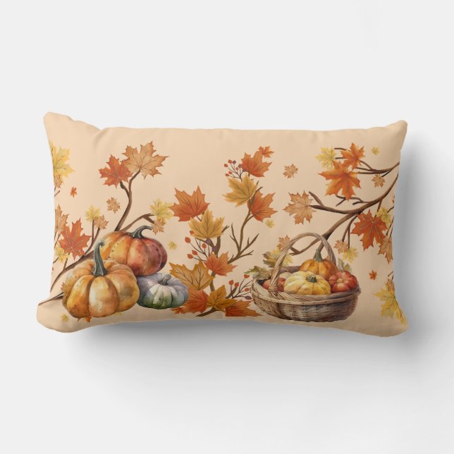 Almofada Lombar Harvest Pumpkin (Frente)