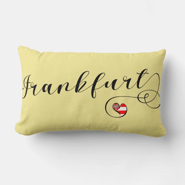 Almofada Lombar Heart Frankfurt, Hesse, Alemanha (Frente)