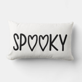 Almofada Lombar Heart Typography spooky
