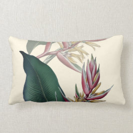 Almofada Lombar Heliconia tropical Travesseiro decorativo lombar b