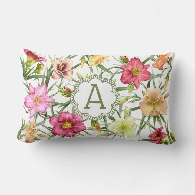 Almofada Lombar Hemerocallis Personalizadas (Frente)