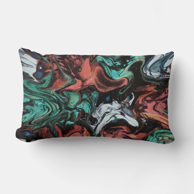 Almofada Lombar Hero Collision Throw Pillow (Frente)