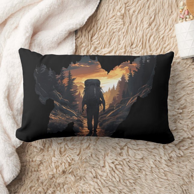 Almofada Lombar Hiker Adventure Lumbar Travesseiro - Nature Explor (Cobertor)