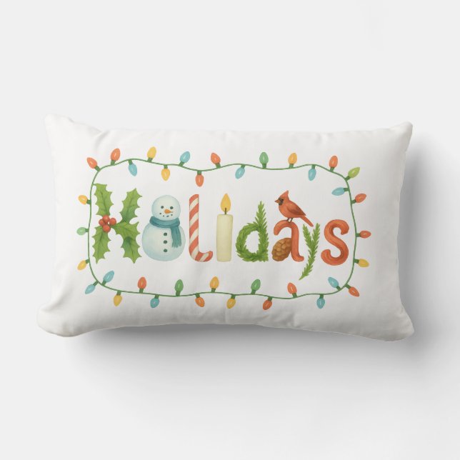 Almofada Lombar Holiday (Frente)